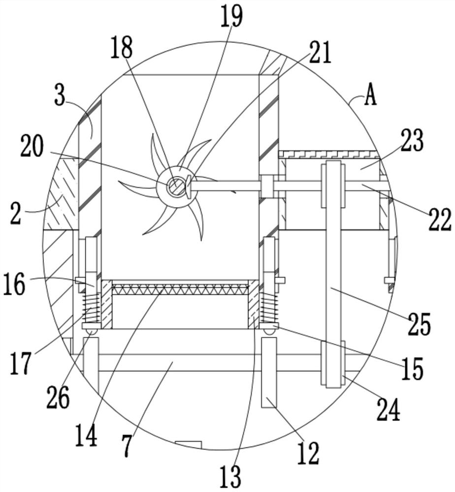 Explosion-proof blanket processing device and processing technology thereof