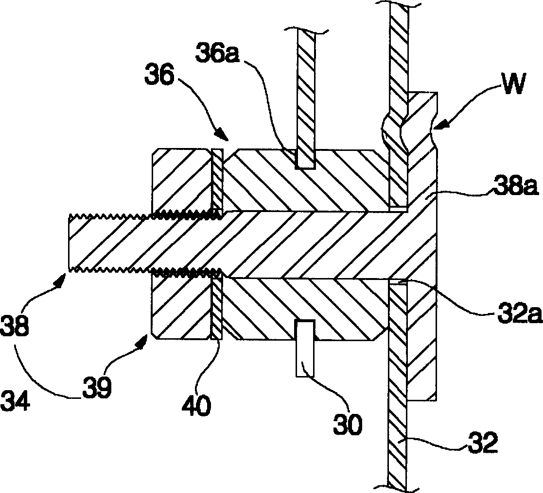 Motor supporting structure for air conditioner