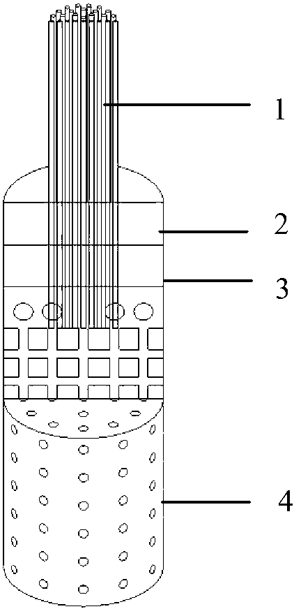 Ligament-bone composite scaffold with biomimetic connecting interface and forming method thereof
