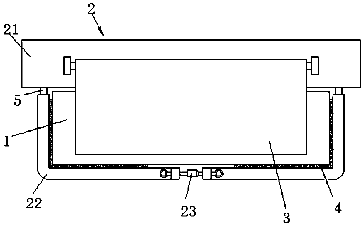 Stable heat dissipation type charging power supply