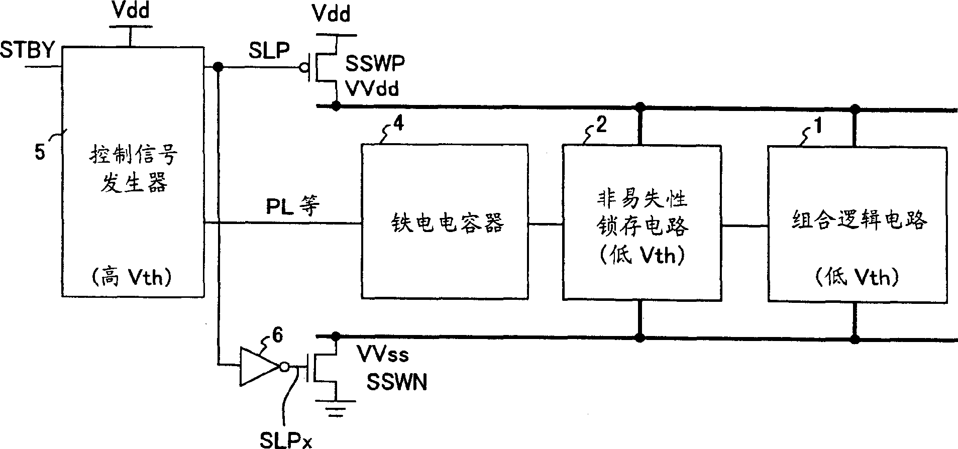 Integrated circuit with nonvoltile data memory circuit