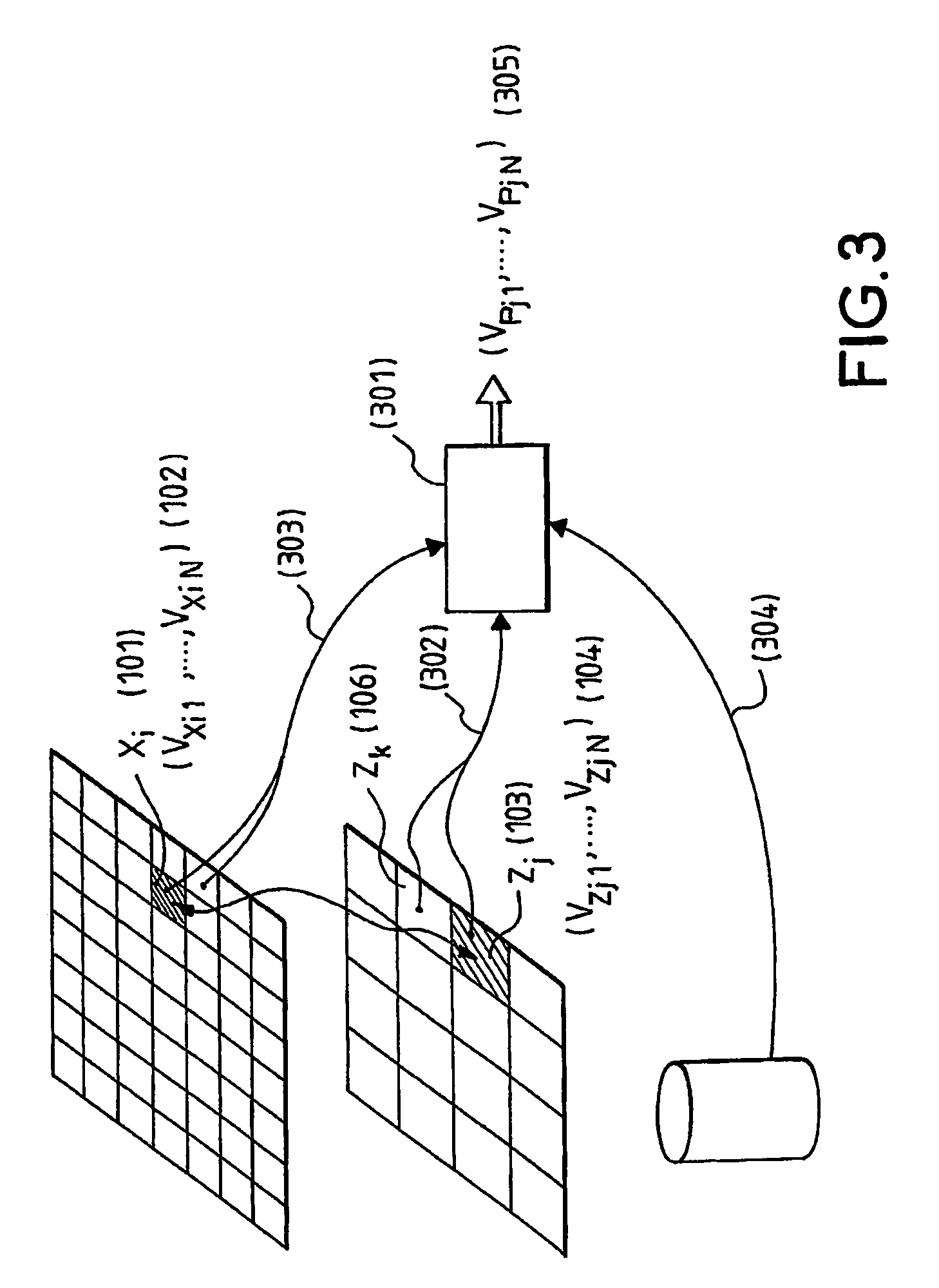 Method and system for differentially and regularly modifying a digital image by pixel