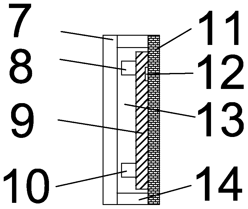 Economic teaching chart hanging device