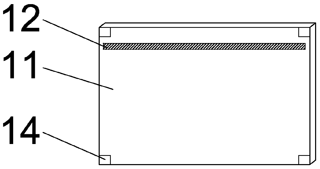 Economic teaching chart hanging device