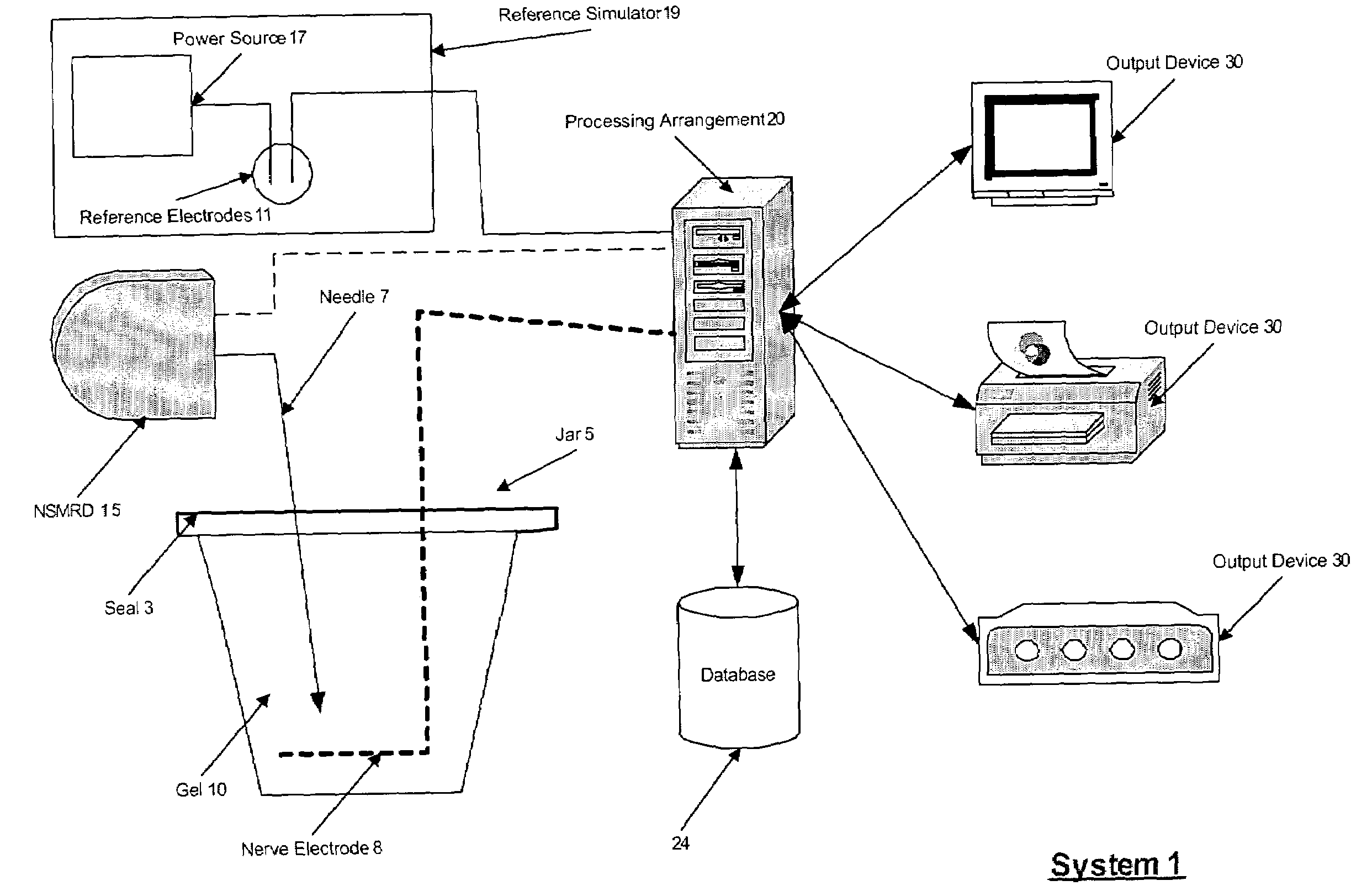 System and method for training medical professionals to perform a nerve block procedure