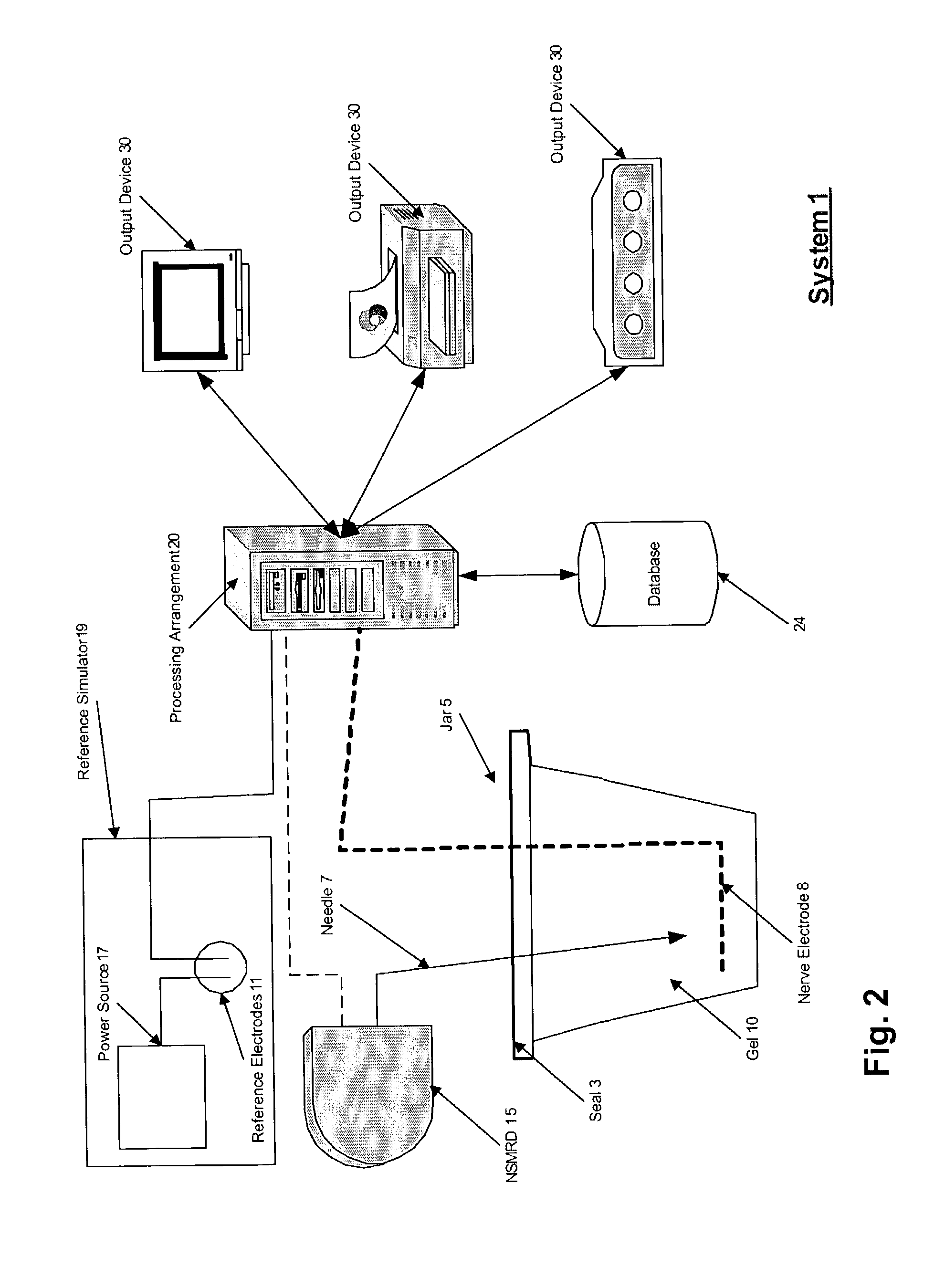 System and method for training medical professionals to perform a nerve block procedure