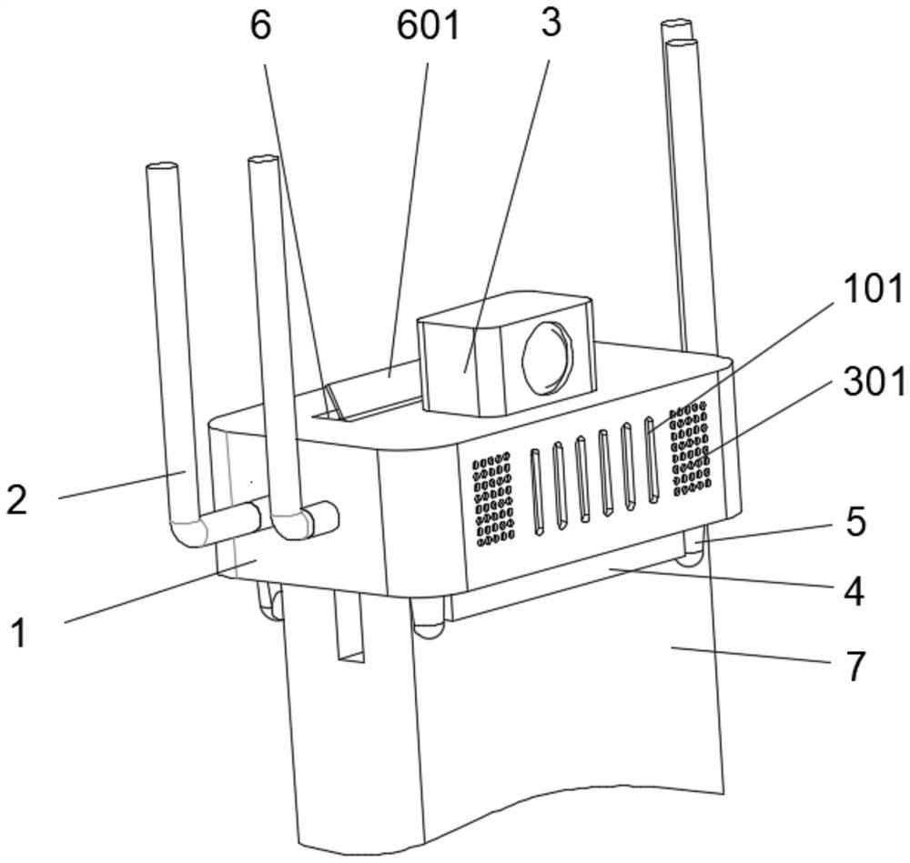 Network settop box integrated with network router and use method of