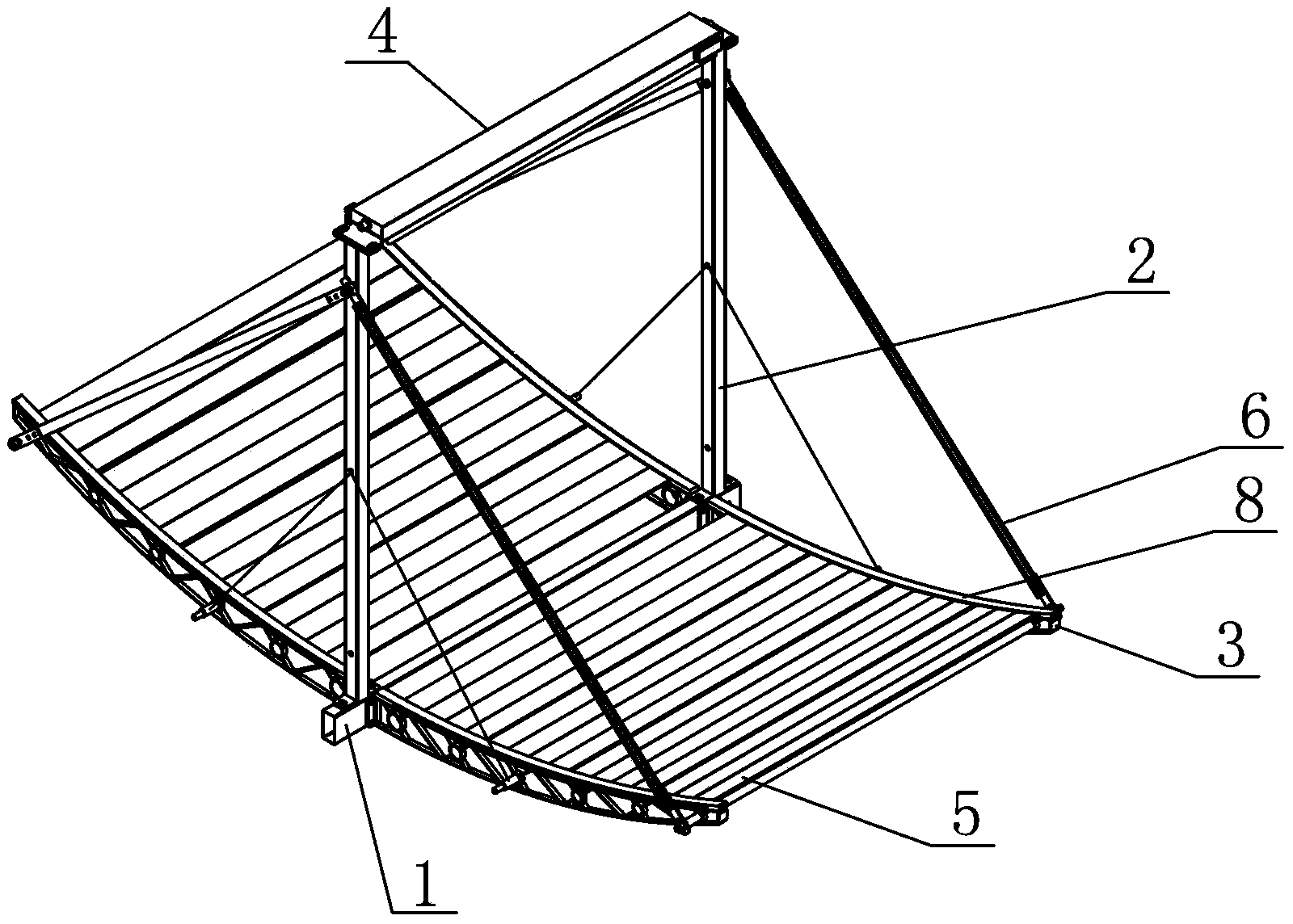 Solar power generation and heat collection system