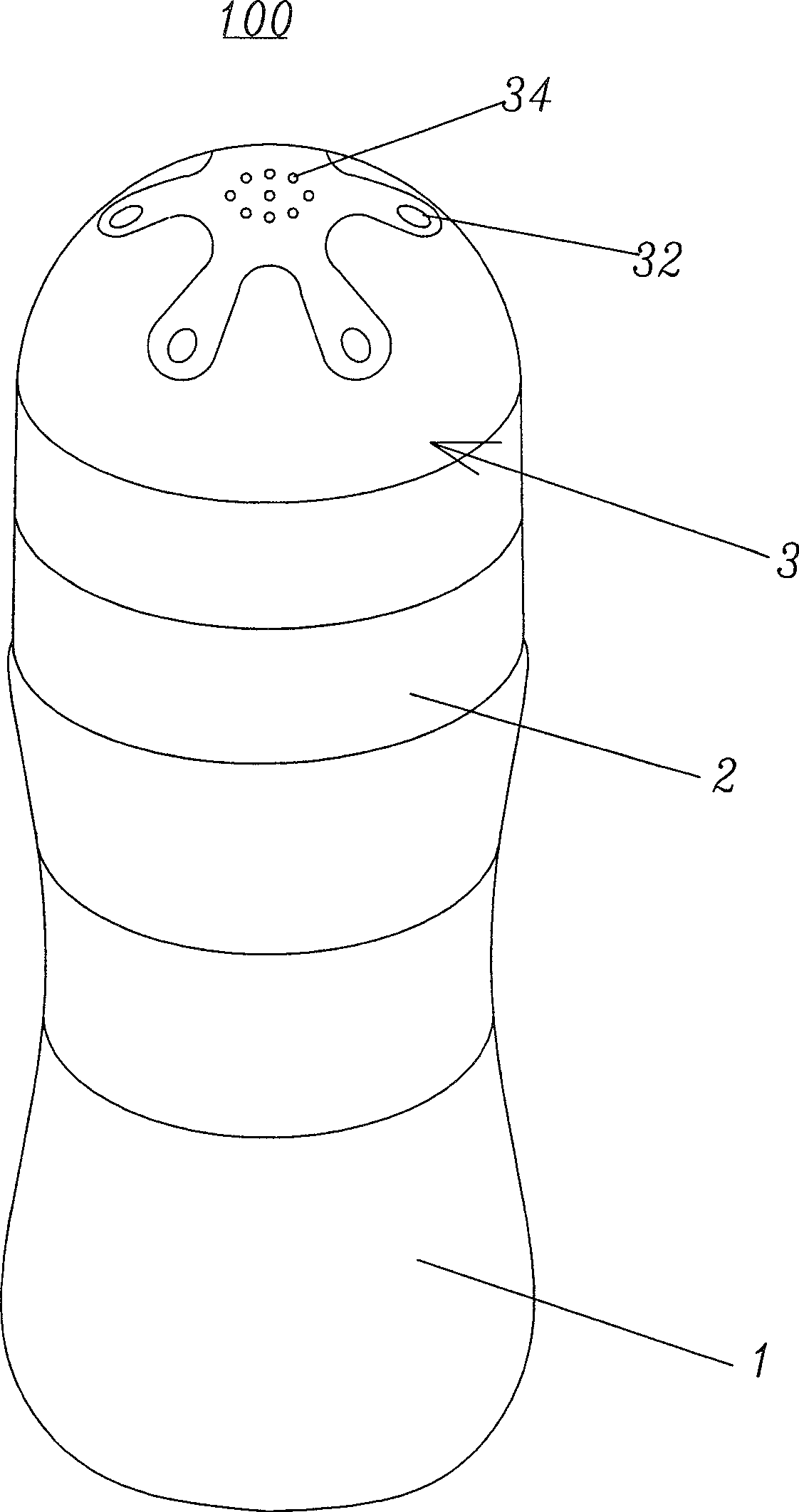 Cup with radio receiver function