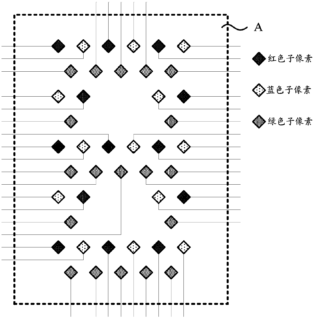 Display structure, display panel and display device