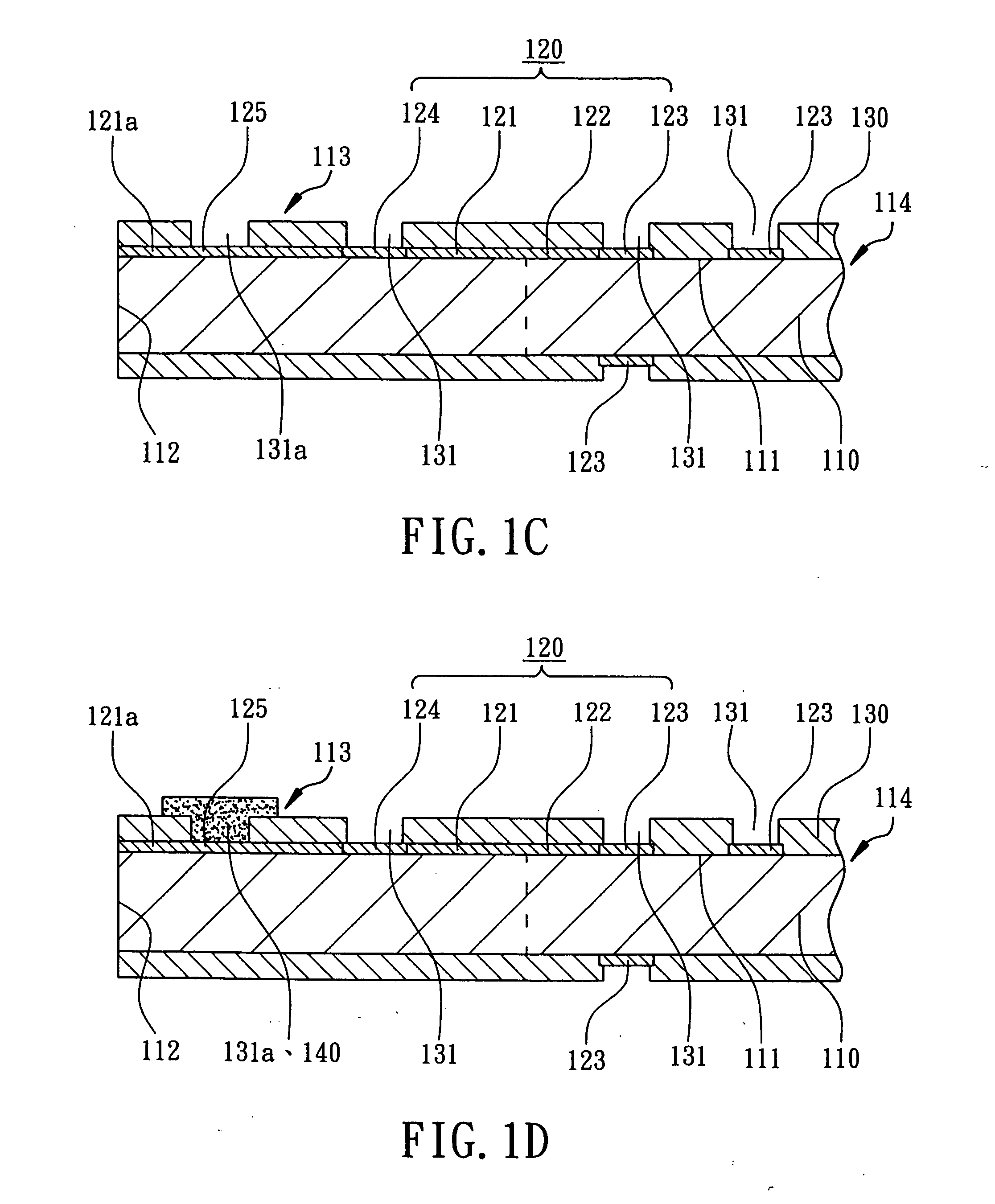 Method and structure for prevention leakage of substrate strip