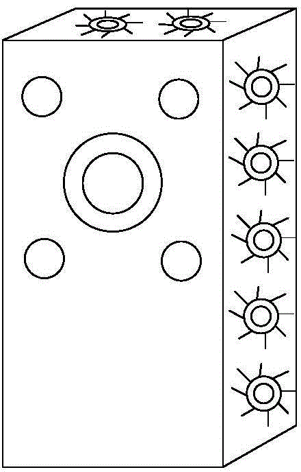 Network TV set networking device capable of realizing blind remote control