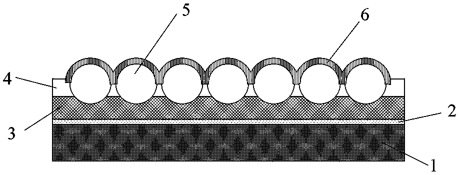 Manufacturing method of glass bead reflective product reflecting colored light