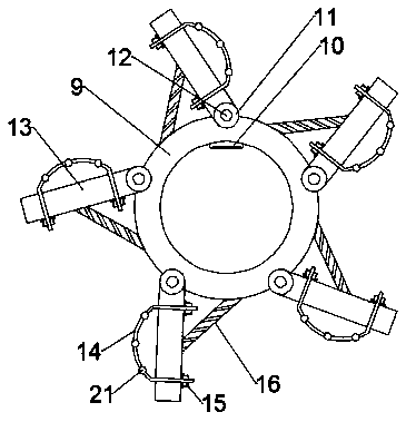 Combined type high-applicability pin drying device