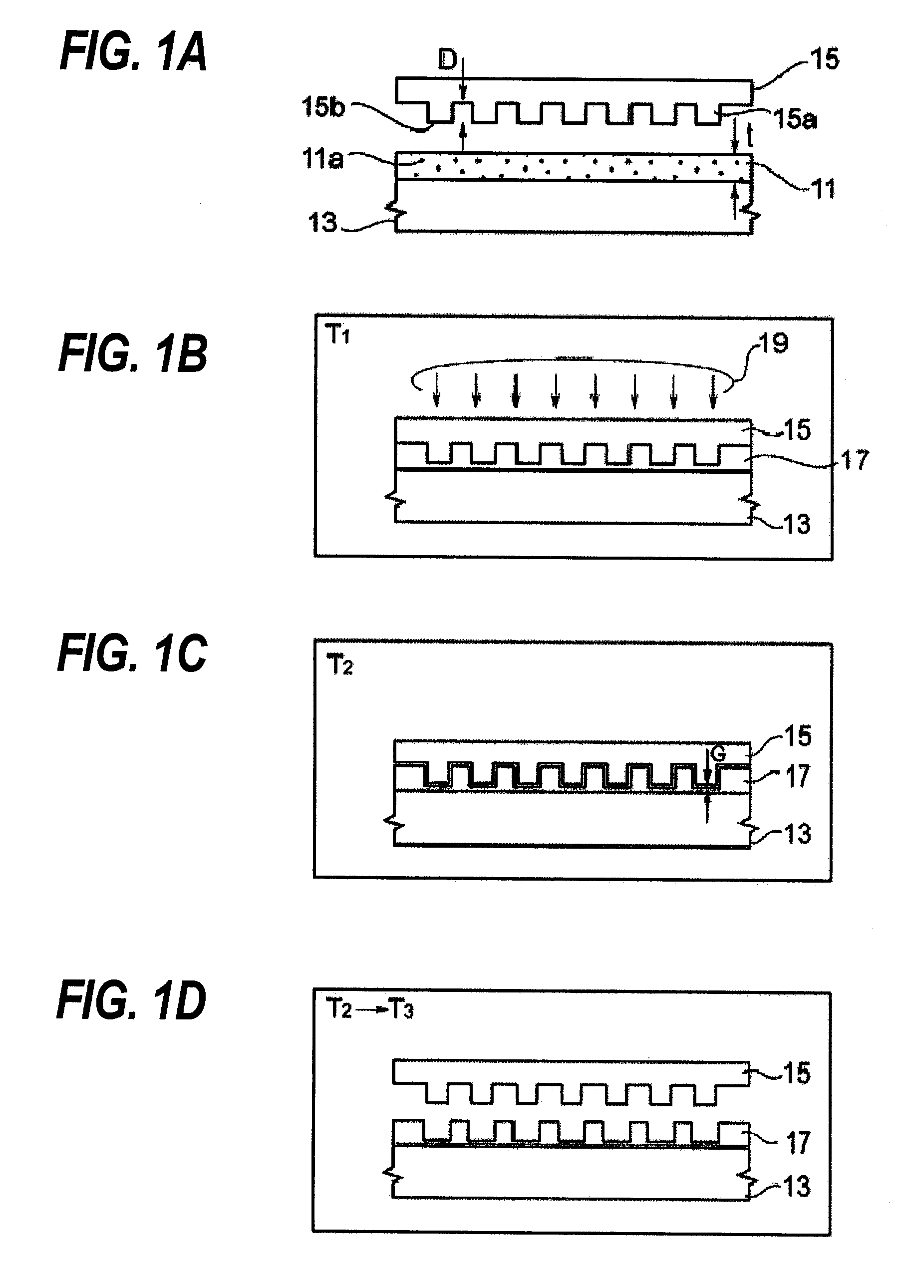 Method for transcribing patterns on resin body, method for manufacturing planar waveguide, and method for manufacturing micro-lens