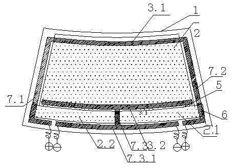 Automobile laminated glass capable of being uniformly and electrically heated