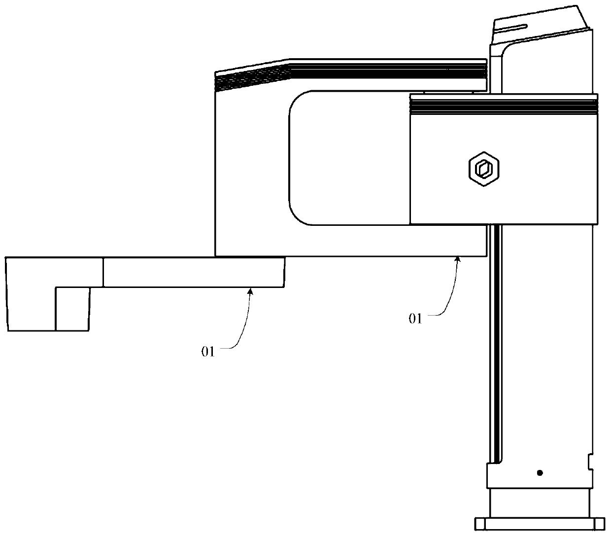 Motion control method and device for mechanical arm, storage medium, and computer