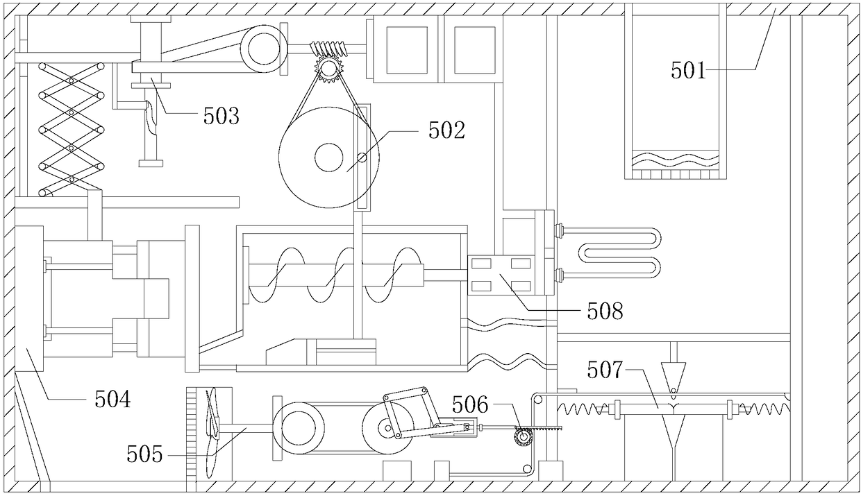 Manufacturing equipment for hydraulic engineering flashboards