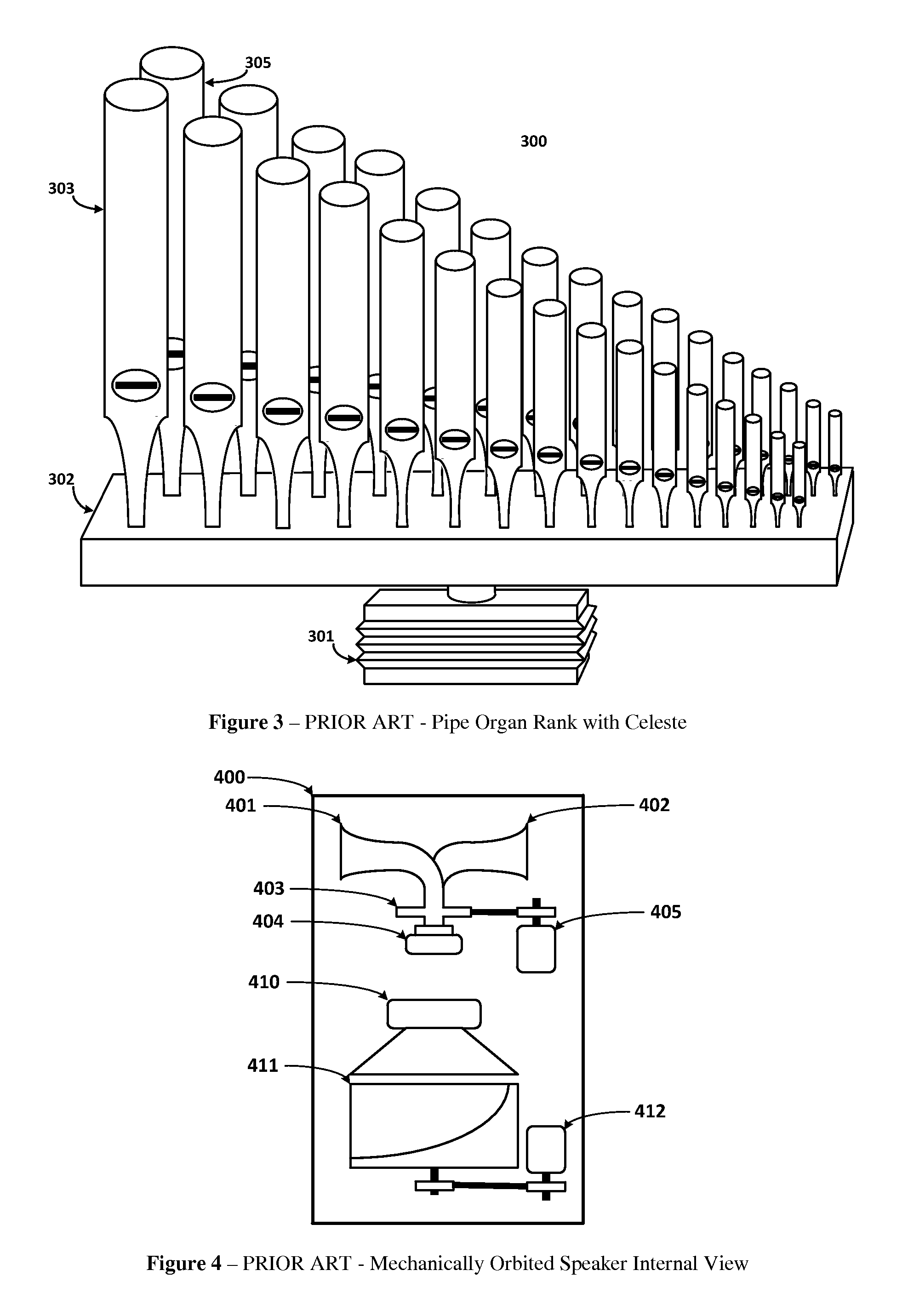 Apparatus and method for a celeste in an electronically-orbited speaker