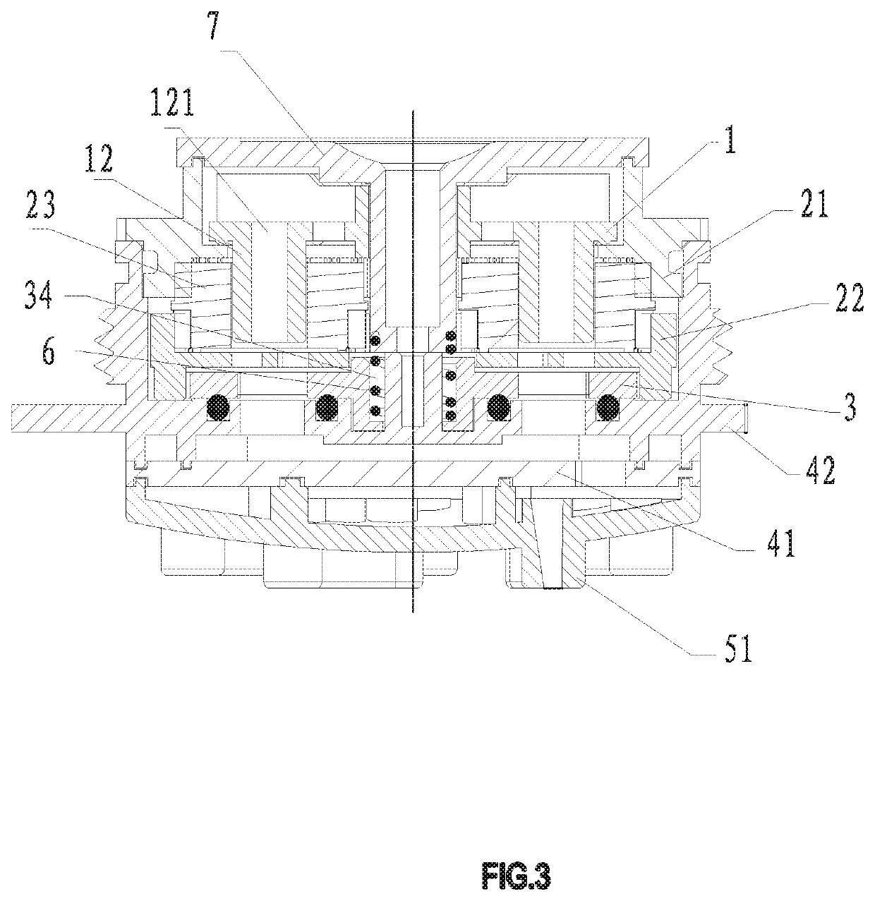 Massage water outlet device