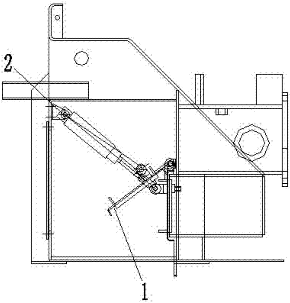 Auto-induction air door dust removing system and control method thereof