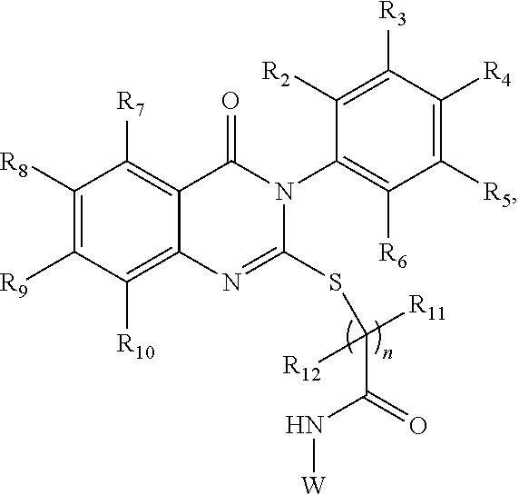 Quinazolinone analogs and use of quinazolinone analogs for treating or preventing certain viral infections