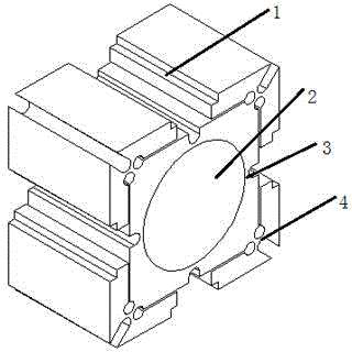 A flexible hinge ultrasonic bearing