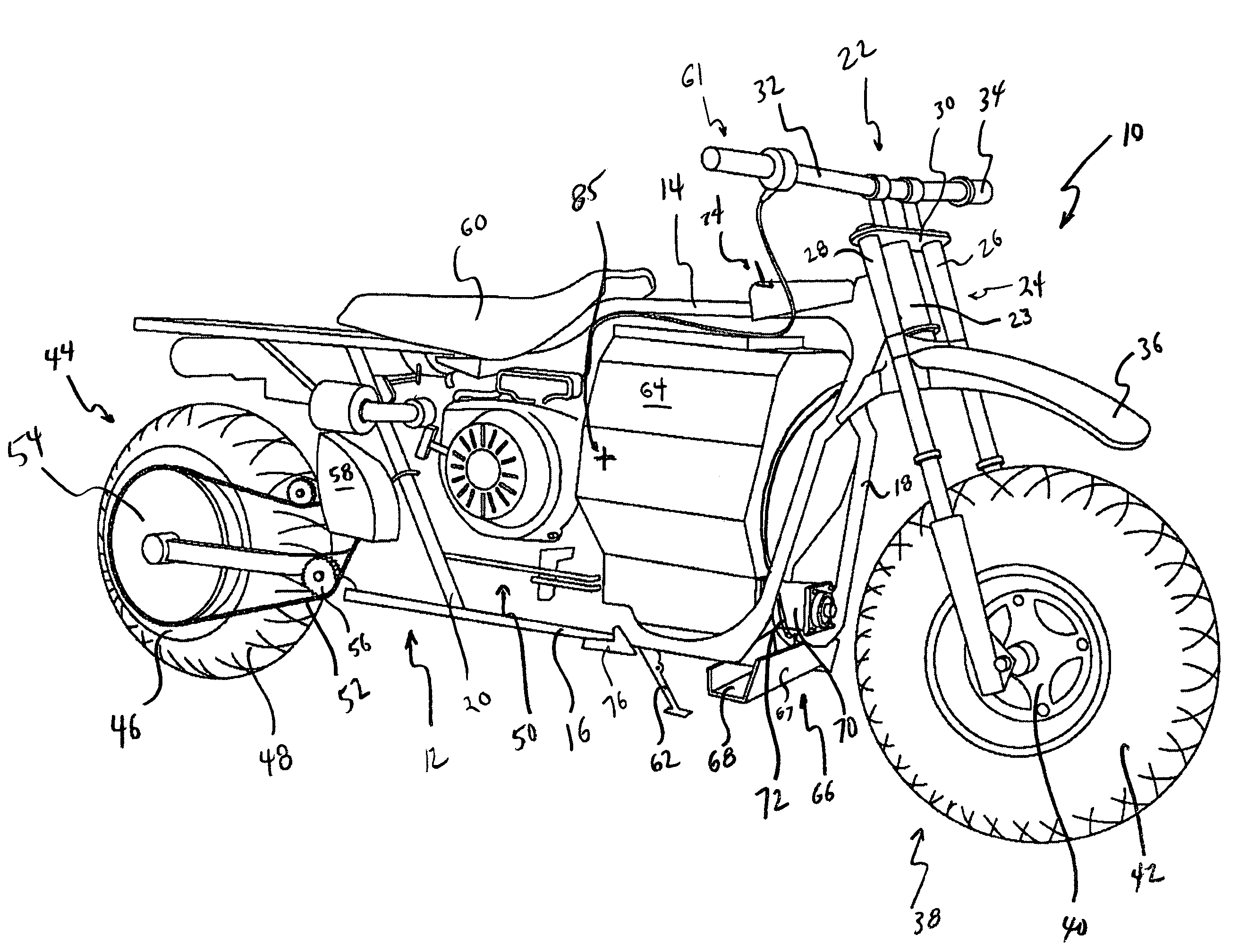 Self-propelled chemical delivery vehicle and dispenser
