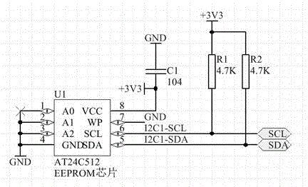 IIC bus interface electrostatic protection circuit