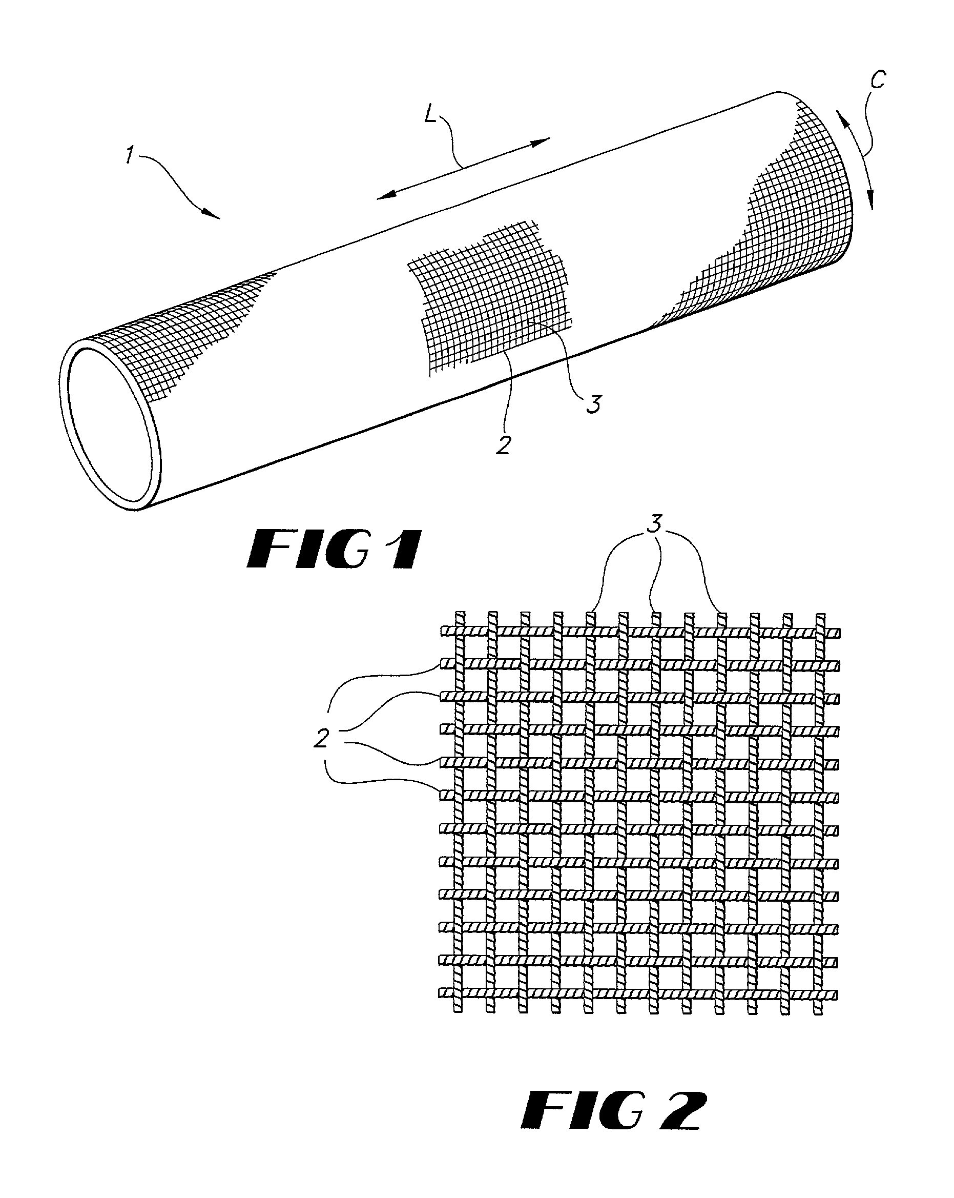 Implantable textile prostheses having PTFE cold drawn yarns