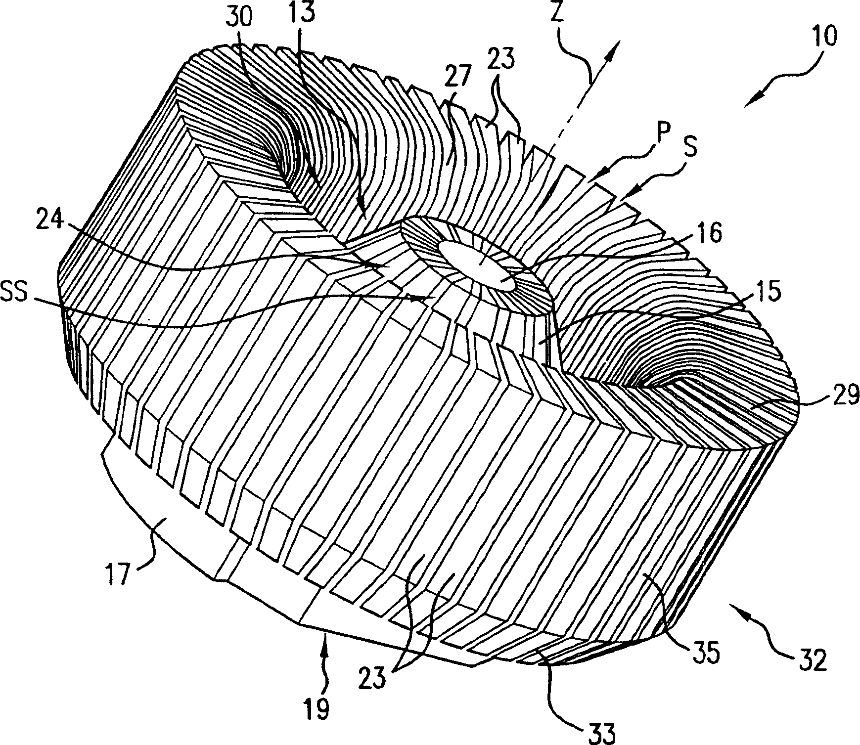 High property passive cooling device with conduit