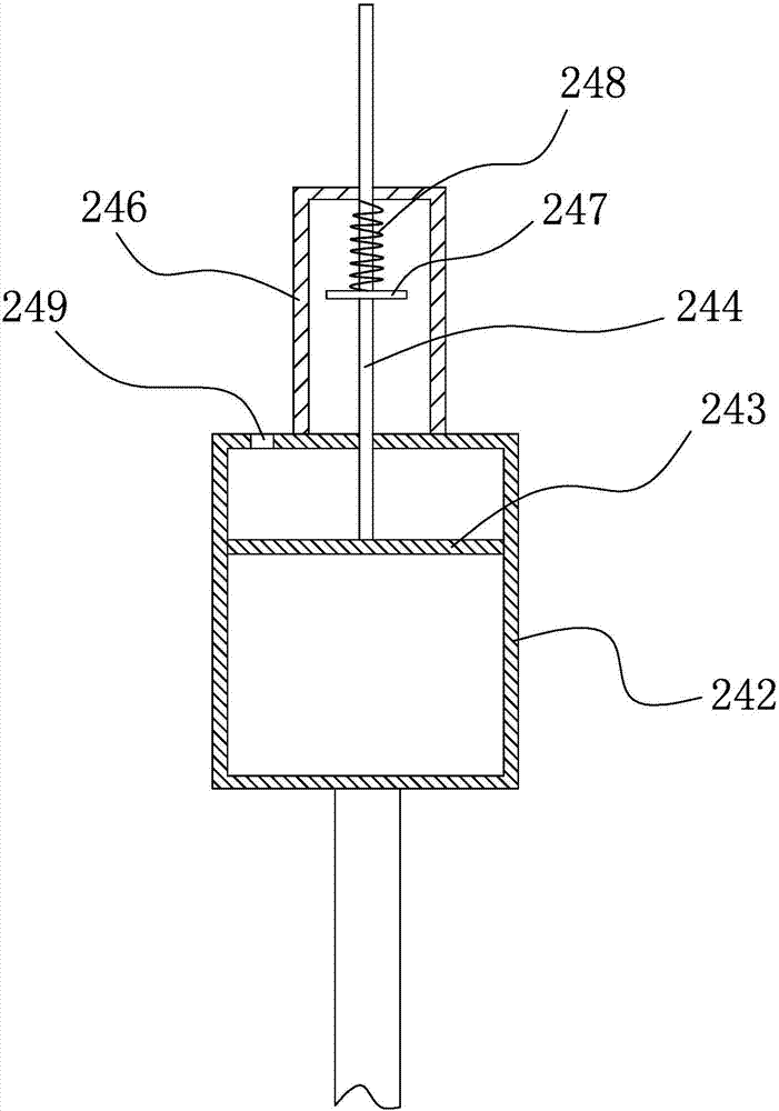 Biogas liquid heating device of biogas fermentation pool