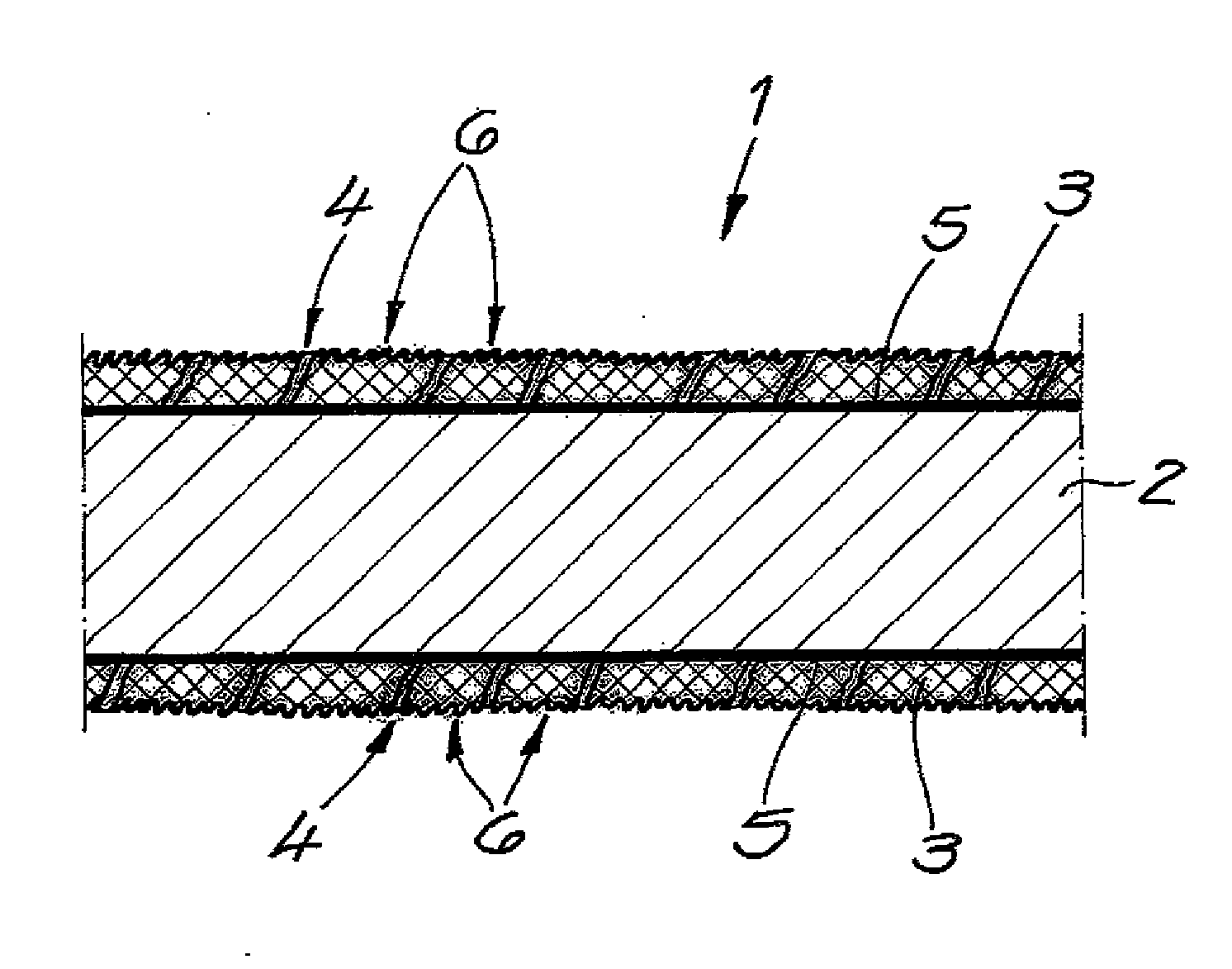 Elastomer laminate and method for its production