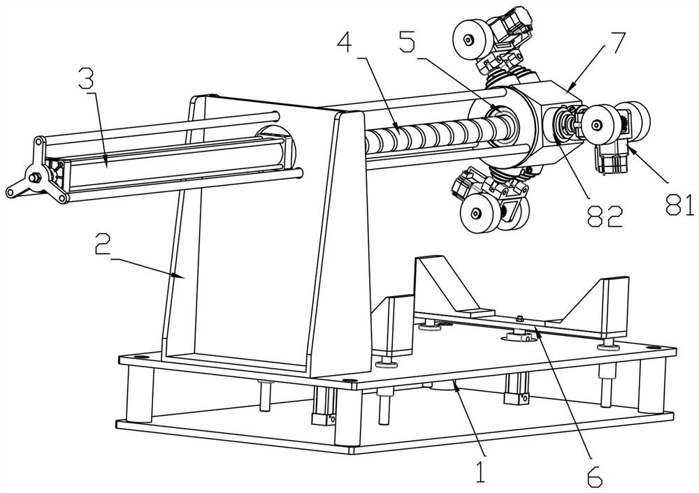 Taper pipe inner wall grinding method