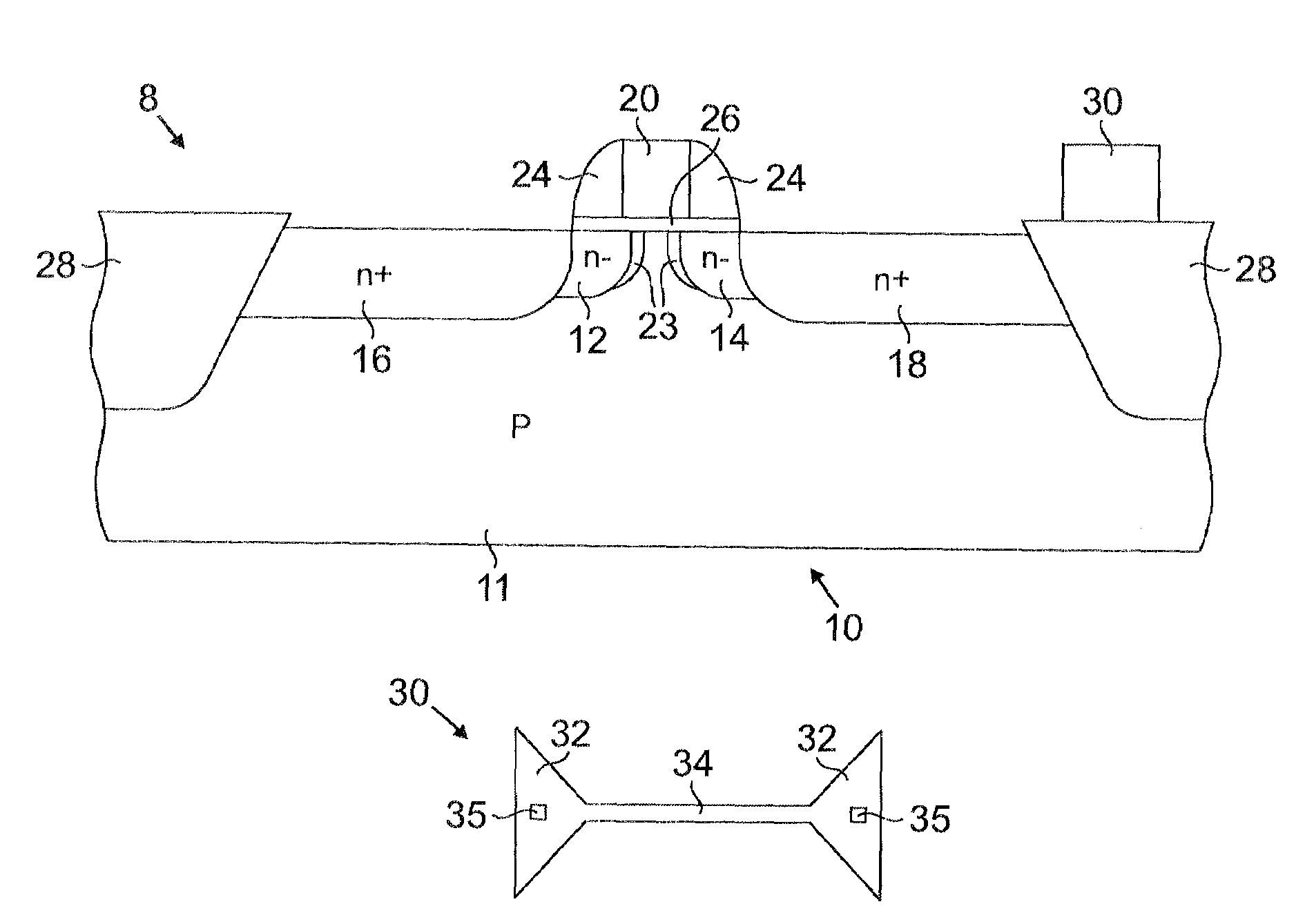 Method and apparatus for using cobalt silicided polycrystalline silicon for a one time programmable non-volatile semiconductor memory