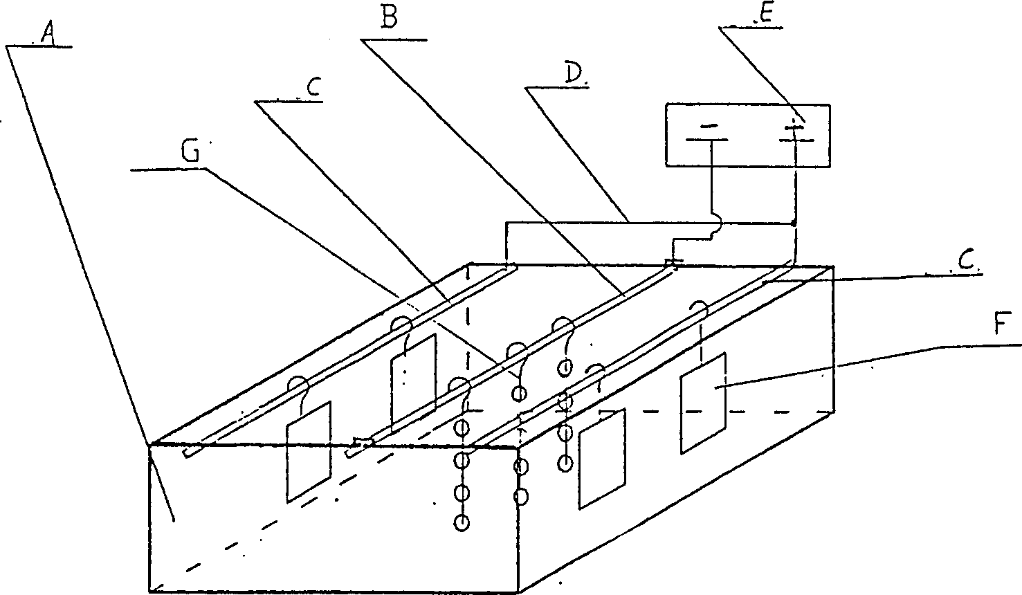 Technique method for electroplating inner surfaces of gear wheel holes and dedicated equipments