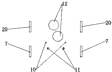 H-type steel derusting machine