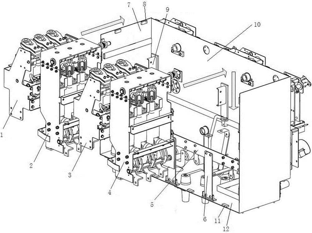 A common box type ring network cabinet