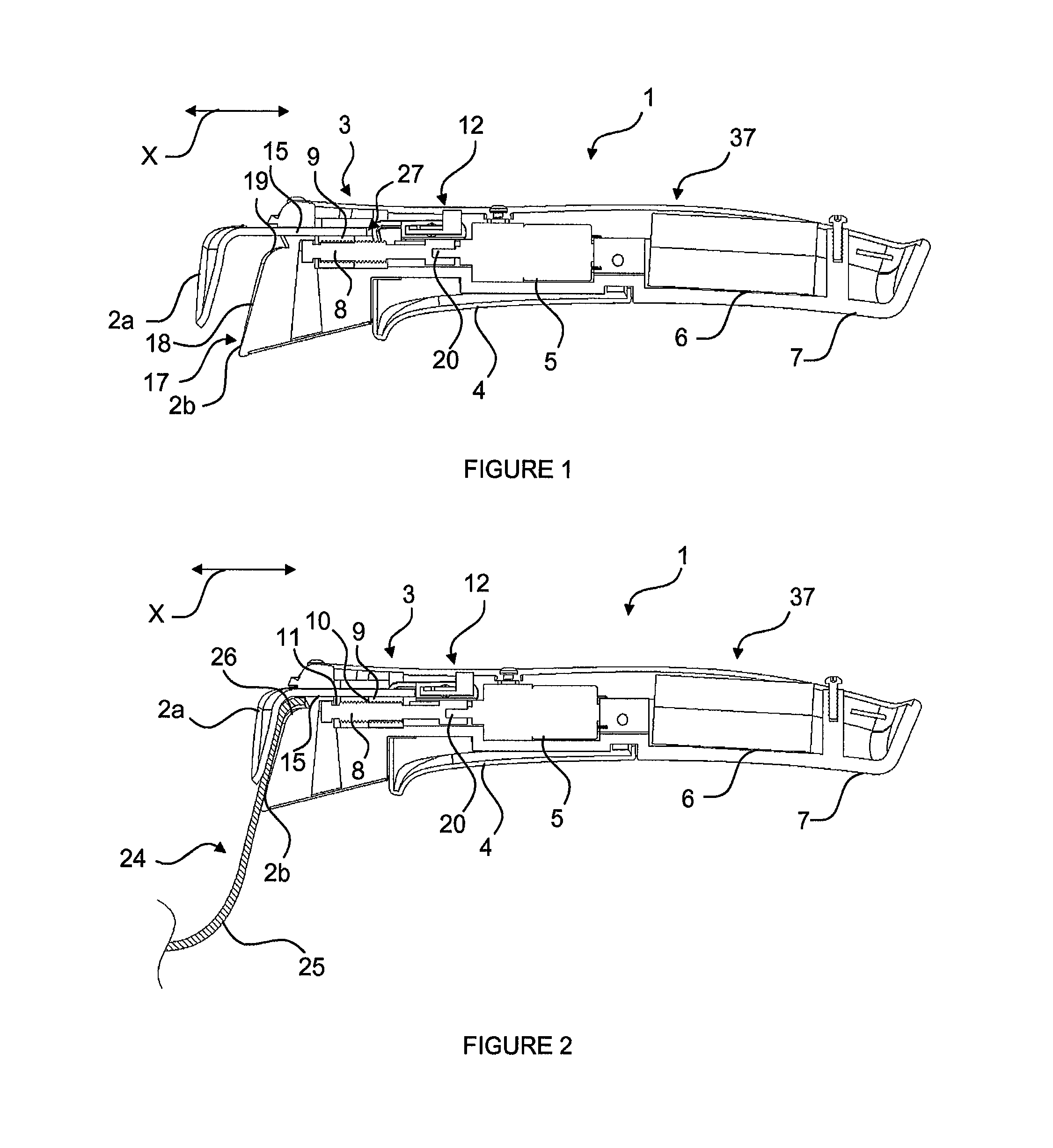 Electromechanical removable grip mechanism