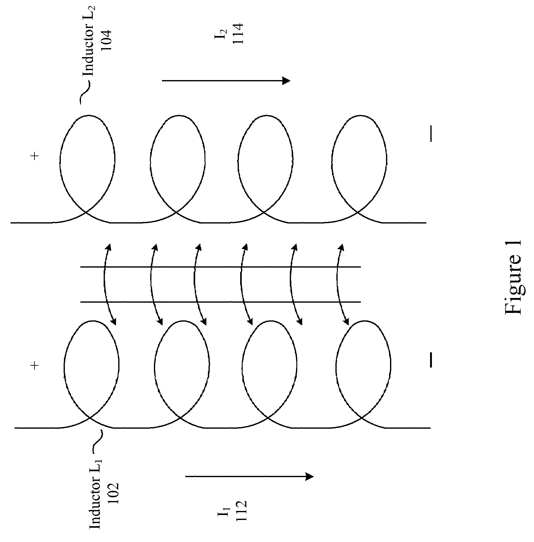 Low mutual inductance matched inductors