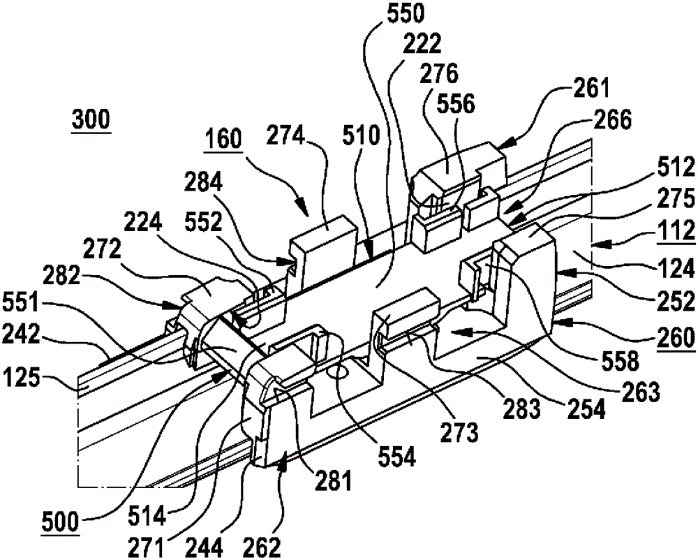 Wiper blade with adapter unit for articulation on wiper arm