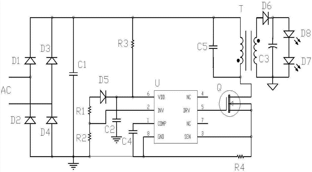 LED constant-current drive circuit
