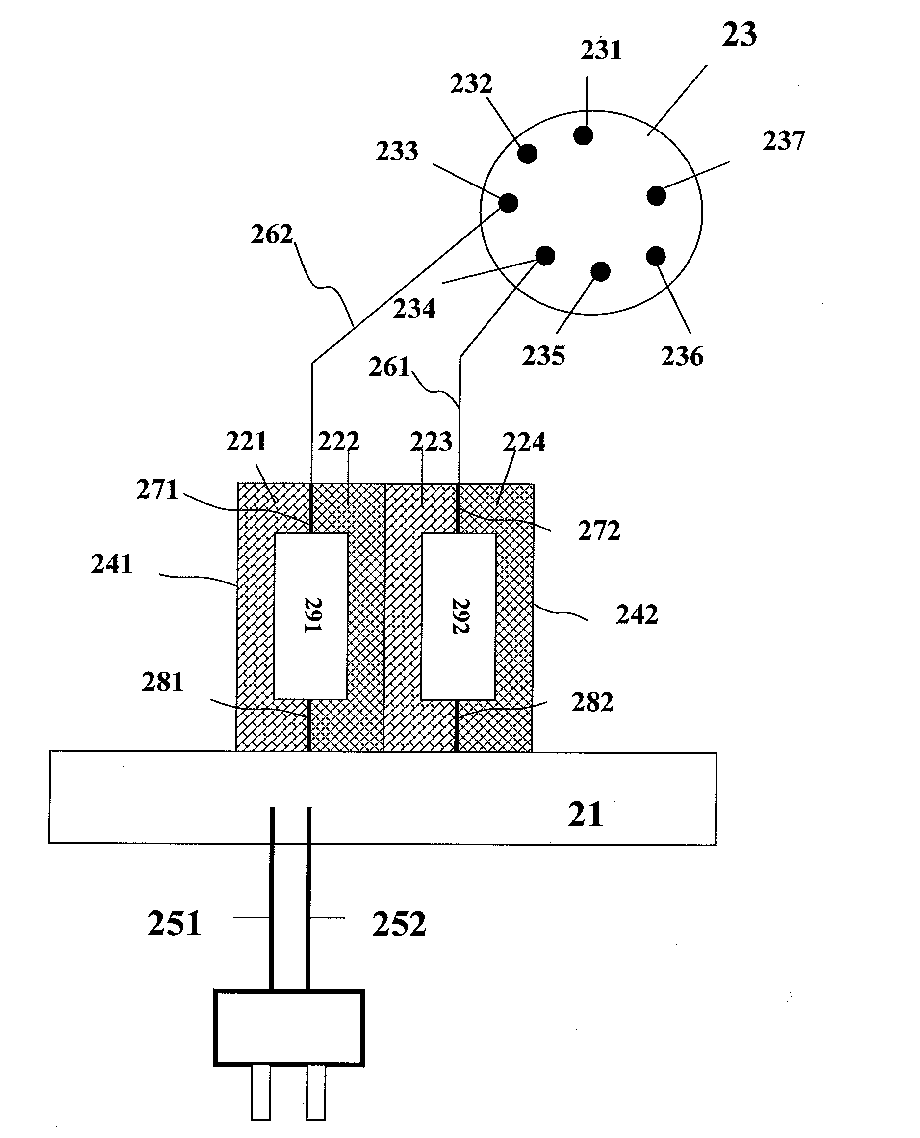 Individual-Charge and Merged-Discharge Battery Set