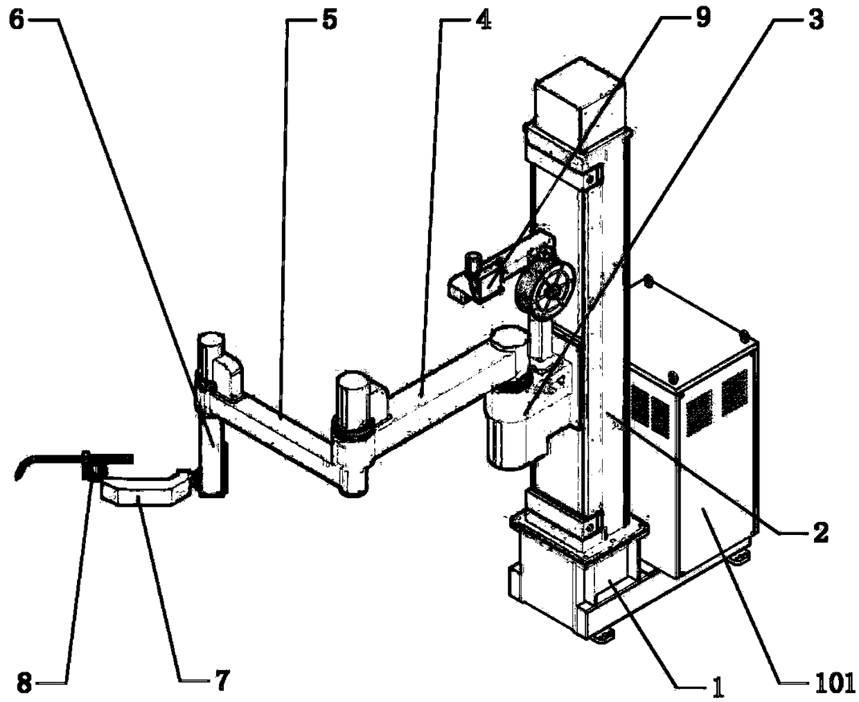 Six-axis welding robot