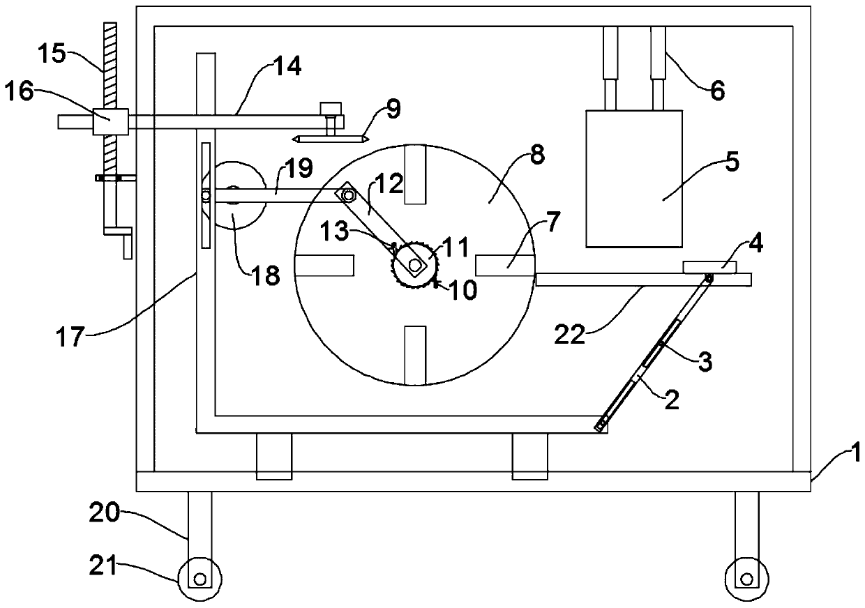 An automatic cutting equipment for hardware pipe fittings