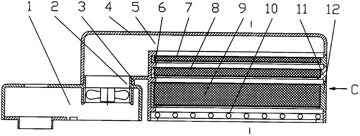 Fresh air ventilator for feeding air through air conditioner pipeline holes