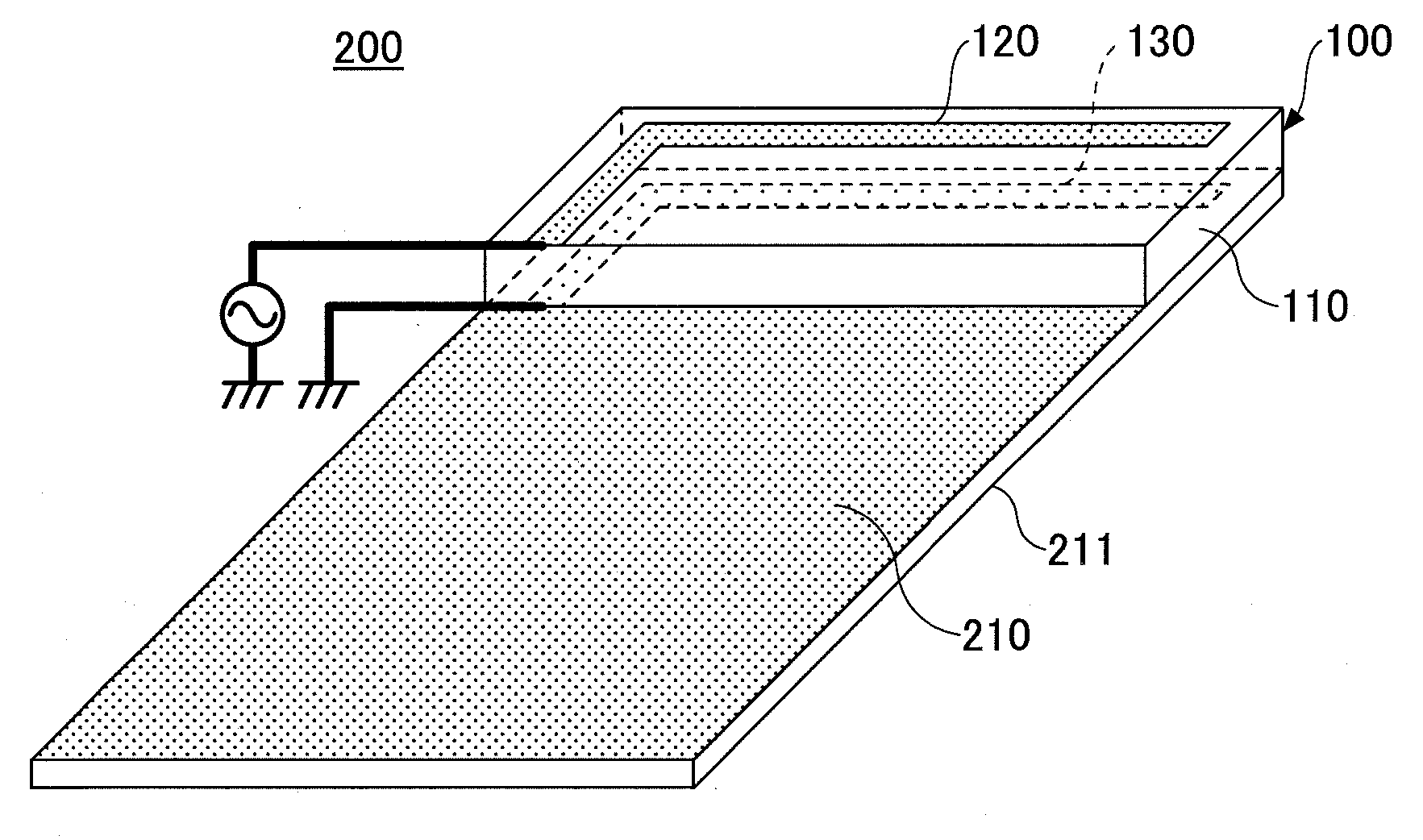 Antenna device, circuit board and memory card