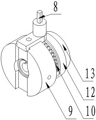 Forward and reverse differential transmission mechanism and drug bottle delivery device