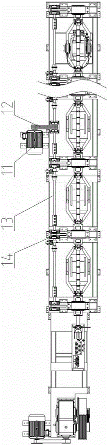 Production equipment for stranded welding wire structure