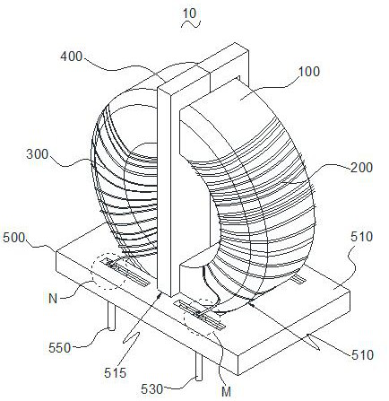 High-stability annular inductor